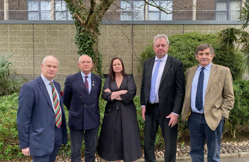 The five Conservative Police and Crime Commissioners in the South West